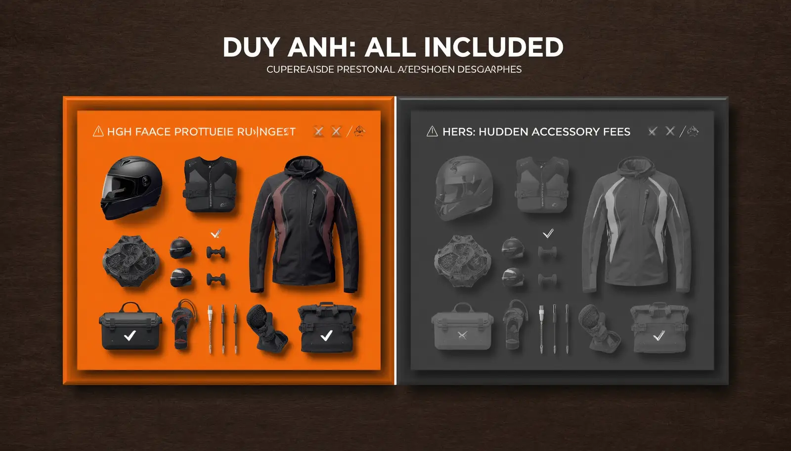 best adventure motorcycle for ha giang loop adventure gear and side pannier comparison