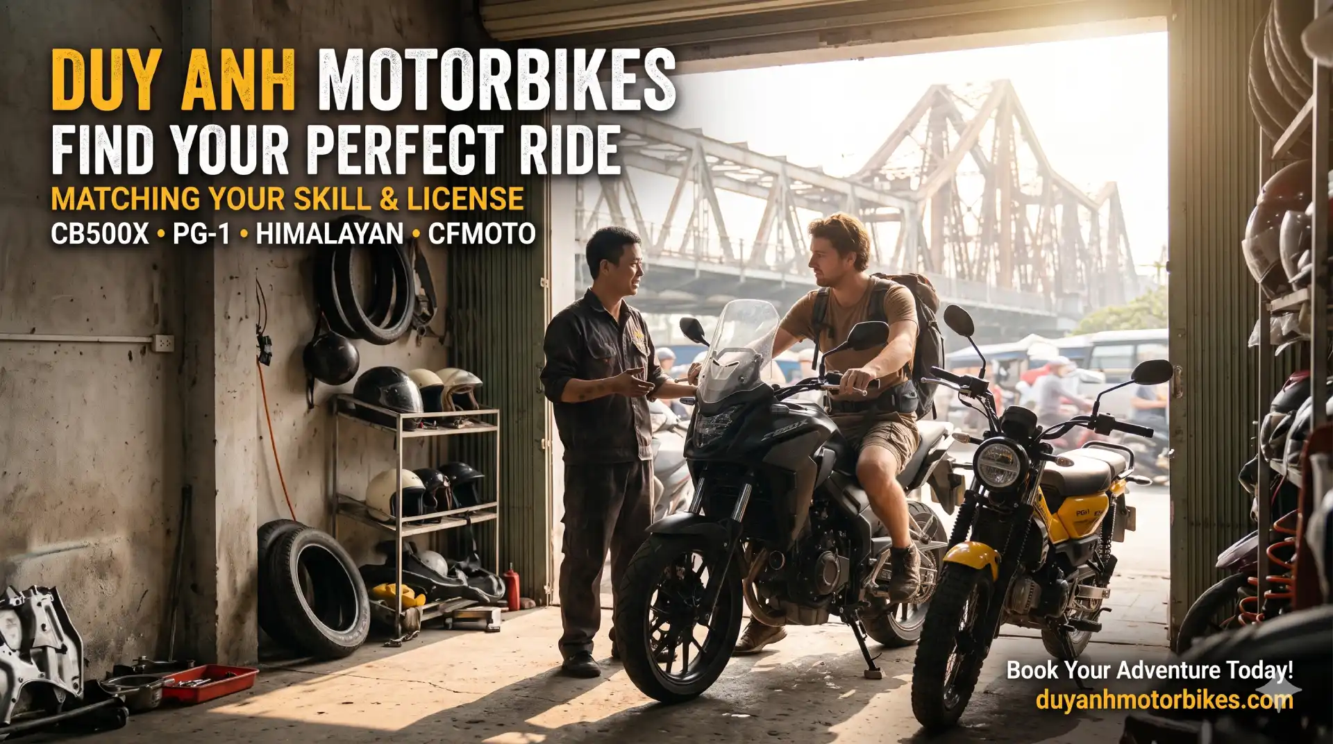 which rental bike suits your riding experience