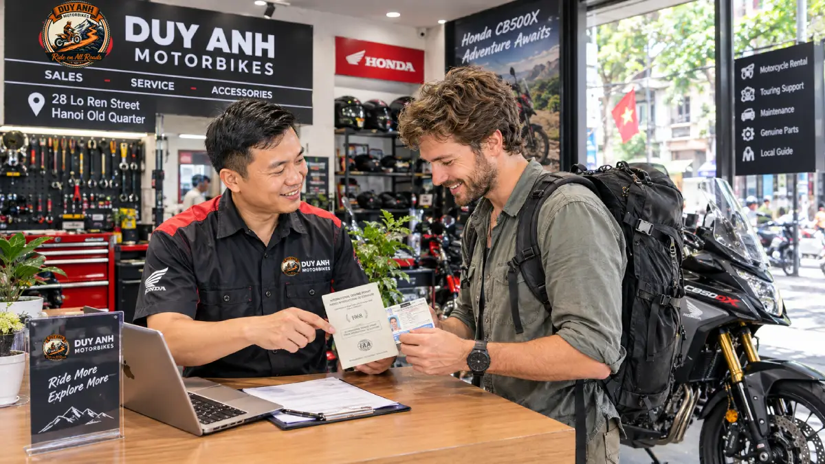 do i need A2 driving license for honda cb500x in vietnam